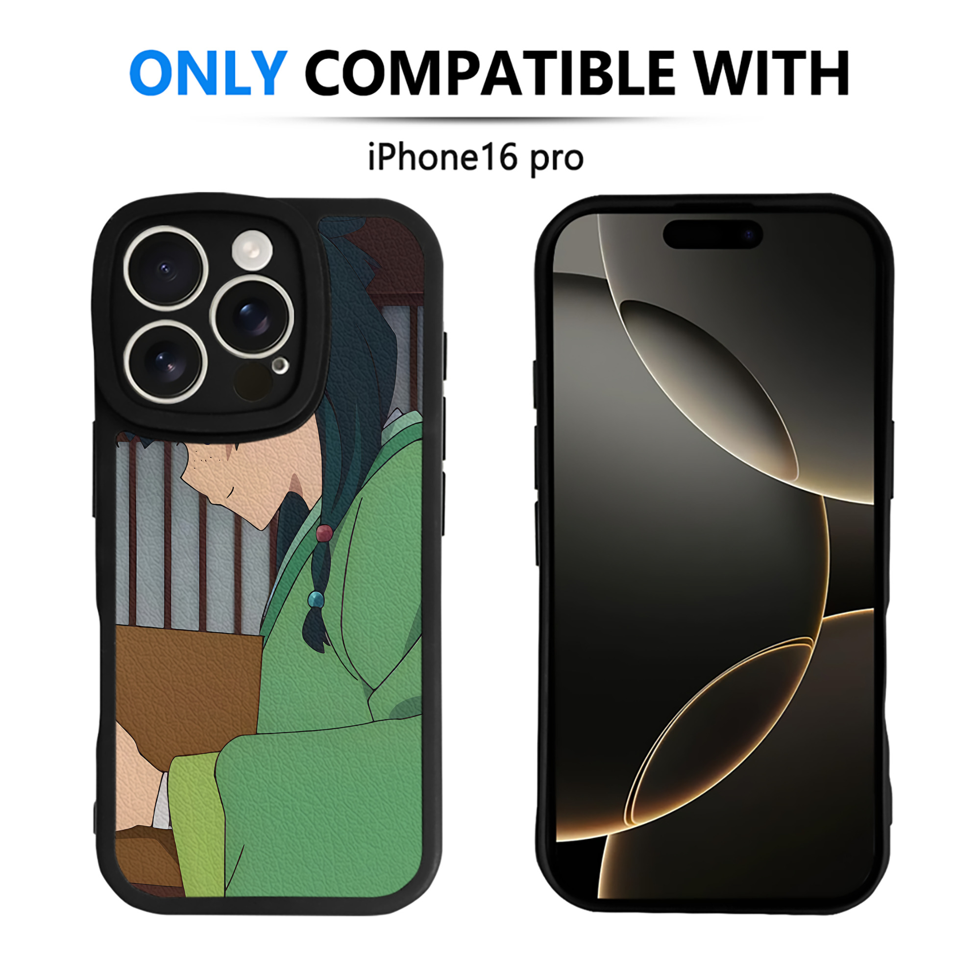 薬屋のひとりごと The Apothecary Diaries 【iPhone 16シリーズ対応】シリコンスマホケース（レザー調） 材質：シリコン